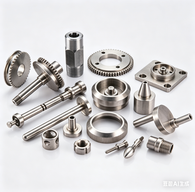 Custom Non-Standard Nuts - Brass/Steel Turning Parts